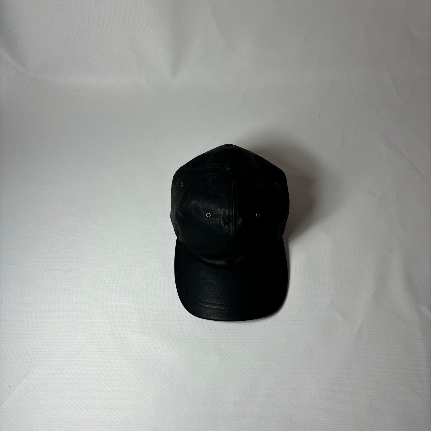 Leather Cap (Black)