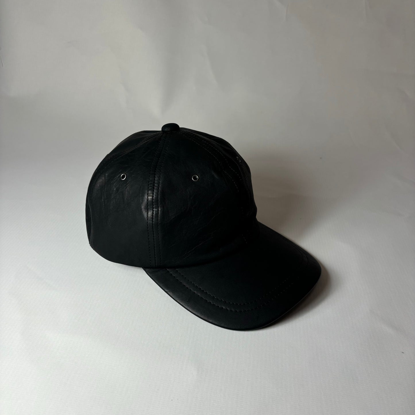 Leather Cap (Black)