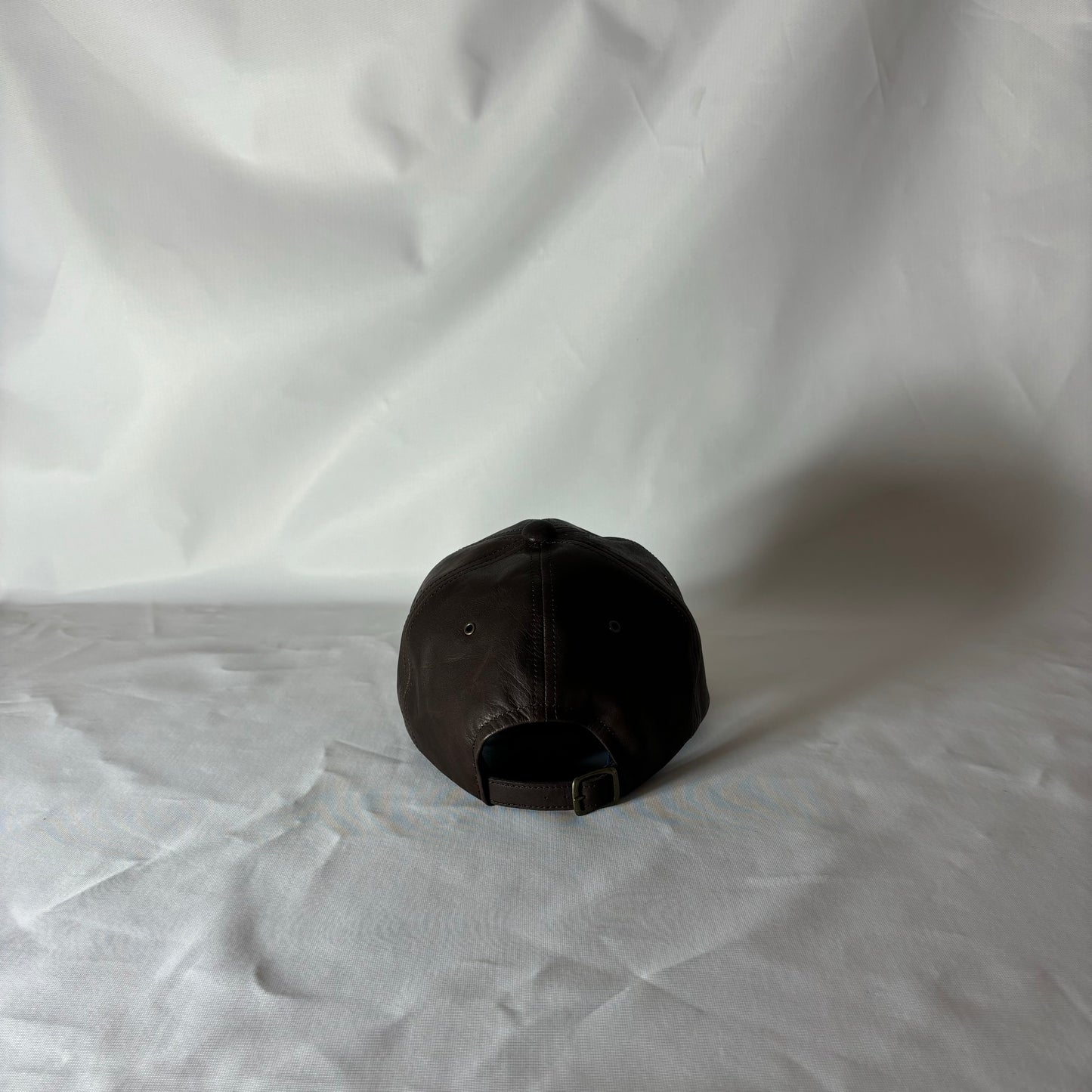 Leather Cap(Brown)