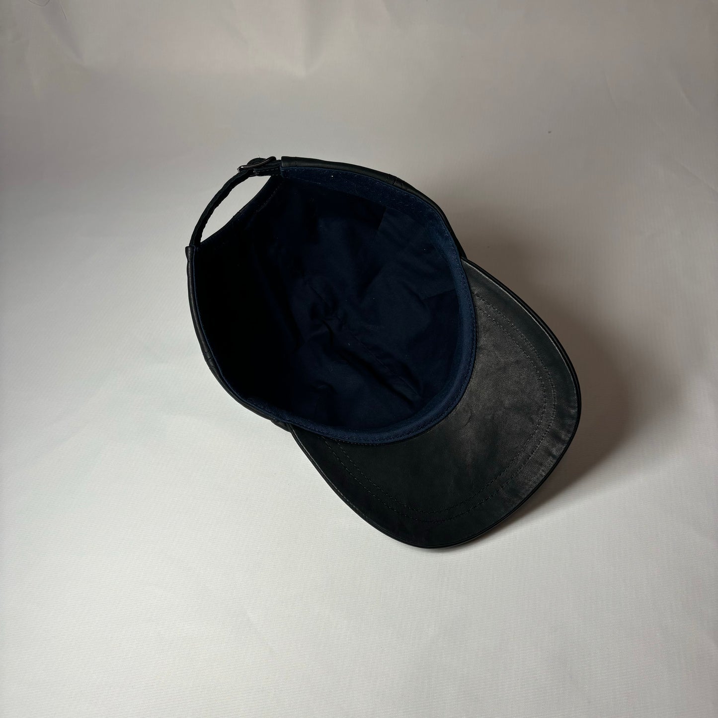 Leather Cap (Black)