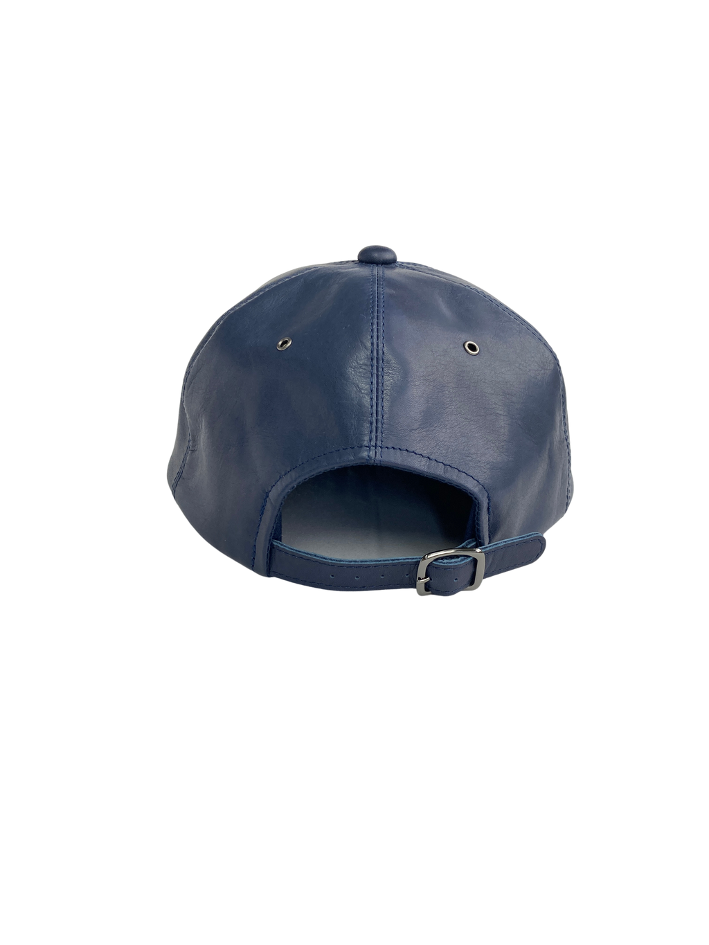 LEATHER CAP (NAVY)