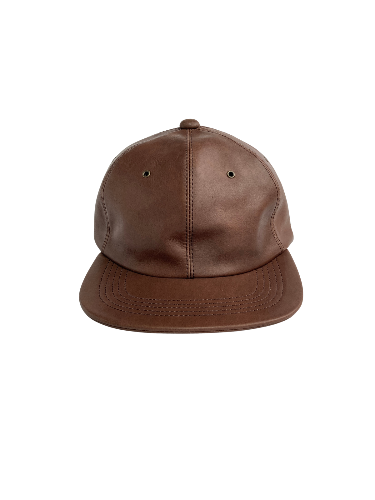 LEATHER CAP (BROWN)